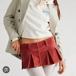 Free People Micro Mini Roasted Russet